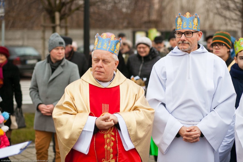 Orszak Trzech Króli w parafii św. Mikołaja w Wolborzu 2020