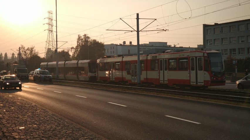 Wypadek tramwajowy w Gdańsku. Dwie osoby ranne