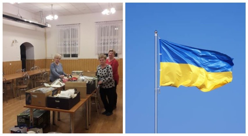 Gmina Zbąszyń. KGW Chrośnica przeprowadziło zbiórkę sprzętu gospodarstwa domowego przeznaczoną dla uchodźców z Ukrainy