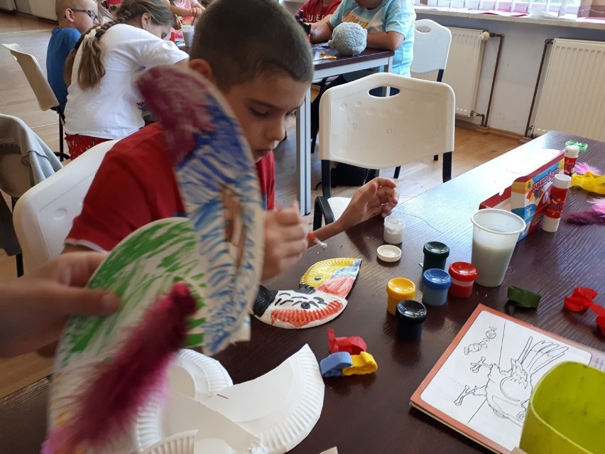 AMAZONIA, kreatywne zajęcia dla dzieci w Miejskim Ośrodku Kultury. ZDJĘCIA 