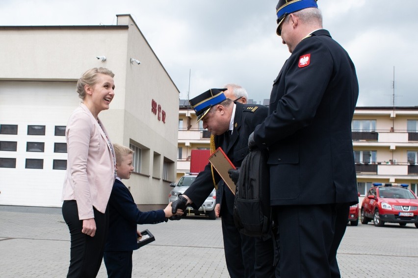 5-letni Józef Majewski otrzymał odznaczenie "Iuvenis Forti"