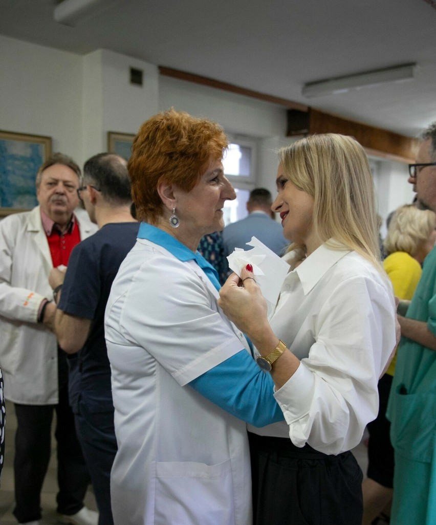 Dyrekcja i pracownicy szpitala w Sokółce spotkali się na...