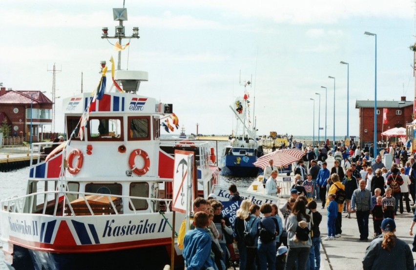 Darłowski port morski 20 lat temu. Jak wyglądał? [ZDJĘCIA]