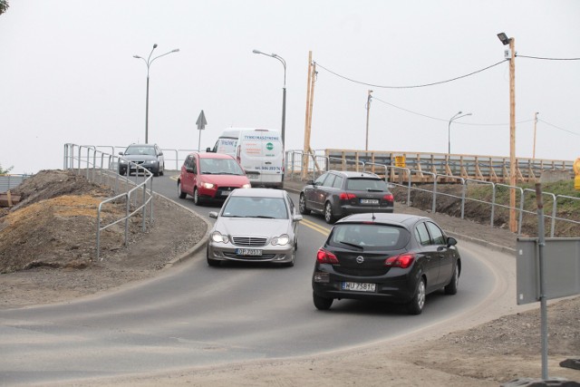 Tymczasowa kładka nad kanałem Ulgi w Opolu