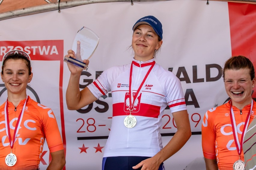 Łucja Pietrzak mistrzynią Polski elity w kolarstwie szosowym