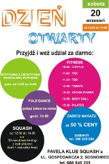 Dzień otwarty w klubie FAVELA. Możliwość bezpłatnego sprawdzenia całej oferty [INFORMACJE]