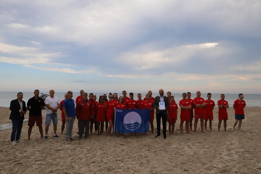 Ustecka plaża z certyfikatem „Błękitna Flaga”