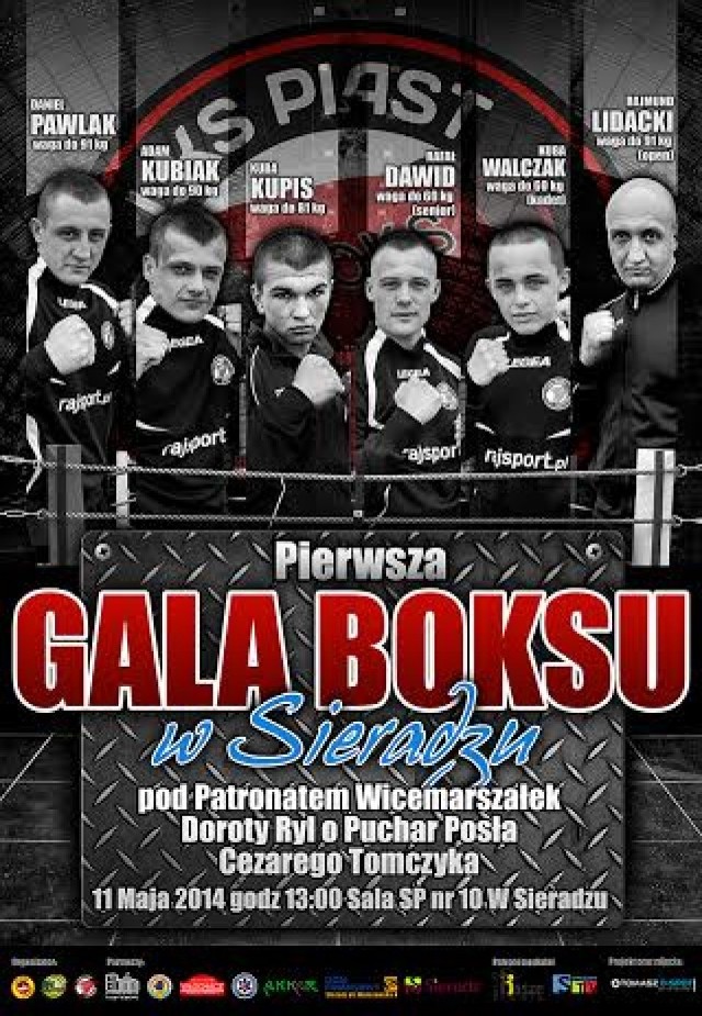 Gala boksu w Sieradzu