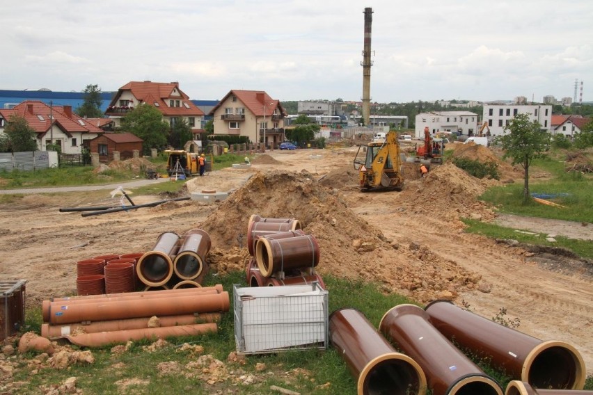 Nowa kielecka ulica już widoczna. Zobacz film i zdjęcia