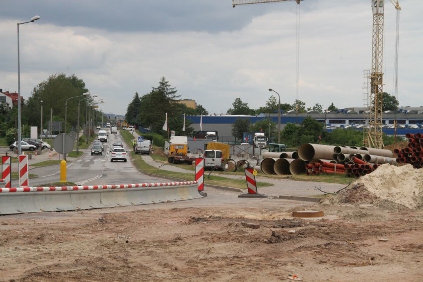 Nowa kielecka ulica już widoczna. Zobacz film i zdjęcia