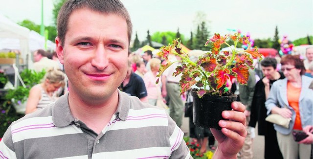 Hodowca roślin Marceli Olszewski uważa, że hitem tego sezonu jest m.in. koleus