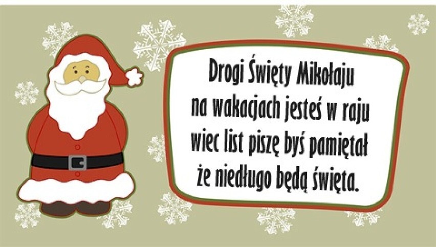 Świąteczne KARTKI na Mikołaja 2023 do pobrania za darmo! Wybierz spośród życzeń, śmiesznych i poważnych