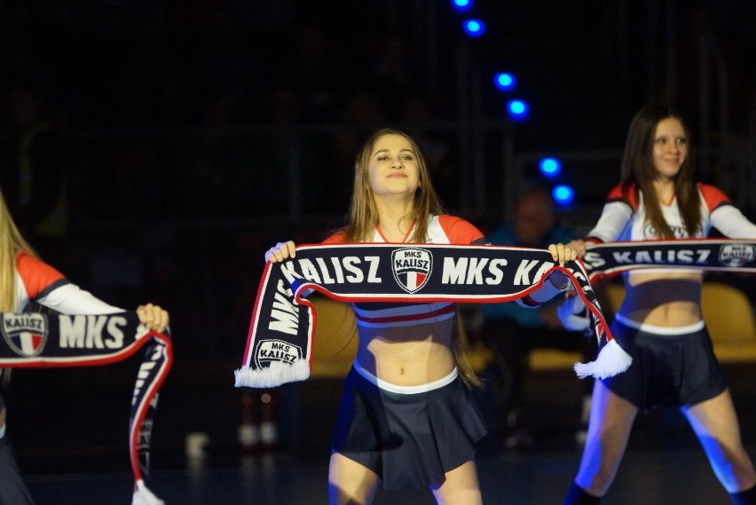 Calisia Cheeleaders podczas meczu Energa MKS Kalisz - Azoty...