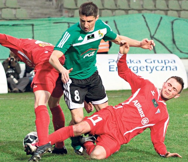 Maciej Małkowski w meczu z Górnikiem Zabrze zagrał bardzo przeciętnie