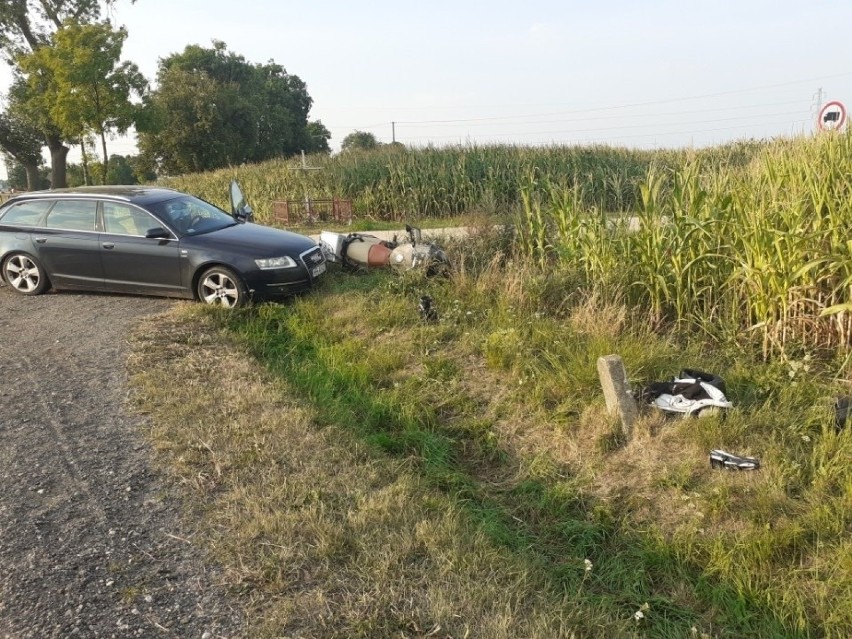 Do tego wypadku doszło 28.07.2019 na trasie Przasnysz-Mchowo