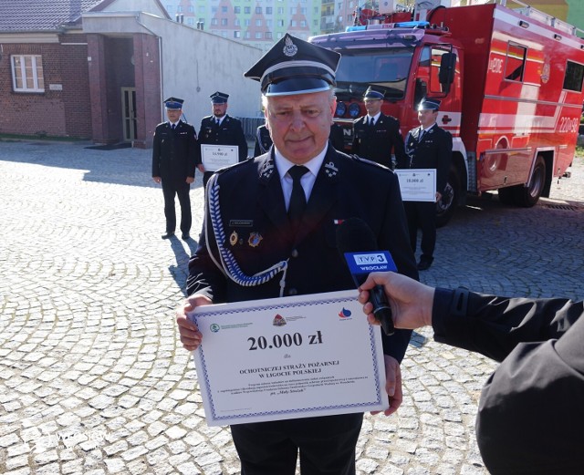 Wśród przedstawicieli Ochotniczych Straży Pożarnych byli mieszkańcy gminy Oleśnica