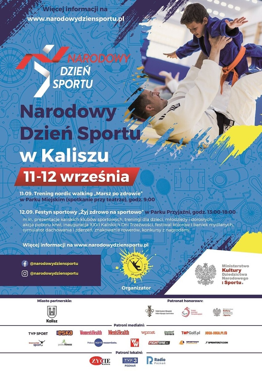 Narodowy Dzień Sportu w Kaliszu już w ten weekend [PROGRAM]