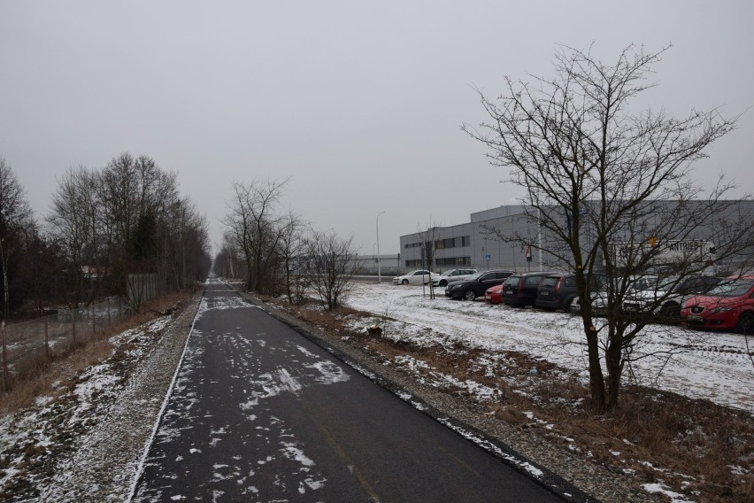 Ścieżka w okolicy Otynia i strefy ekonomicznej