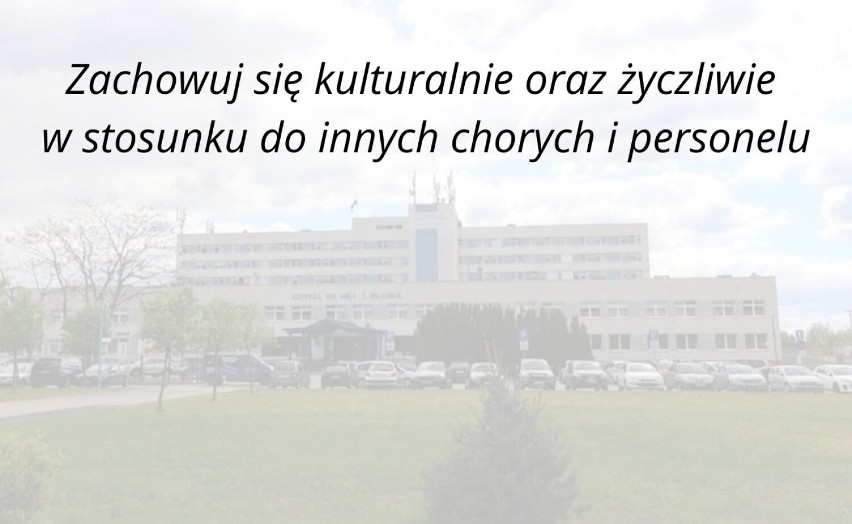 To należy do obowiązków pacjentów przebywających w szpitalu w Inowrocławiu. Niektóre Ciebie zaskoczą [9.04.2022]