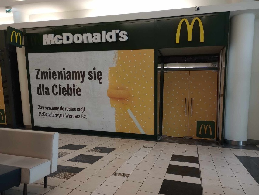 McDonald's w radomskiej galerii został zamknięty.