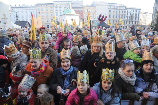 Orszak Trzech Króli przeszedł ulicami Krakowa [ZDJĘCIA]