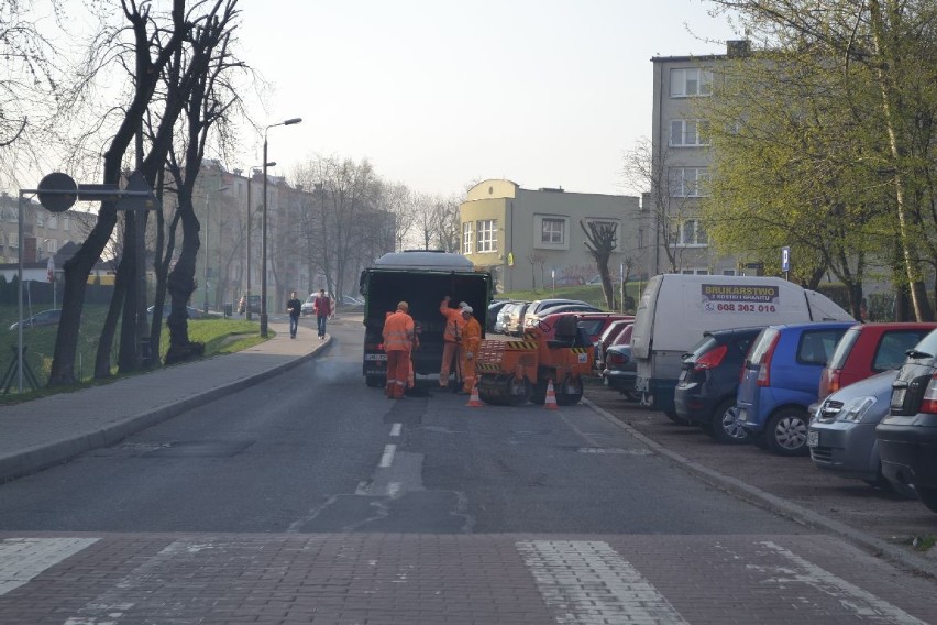 Remont ulicy Wyszyńskiego w Wodzisławiu Śl.