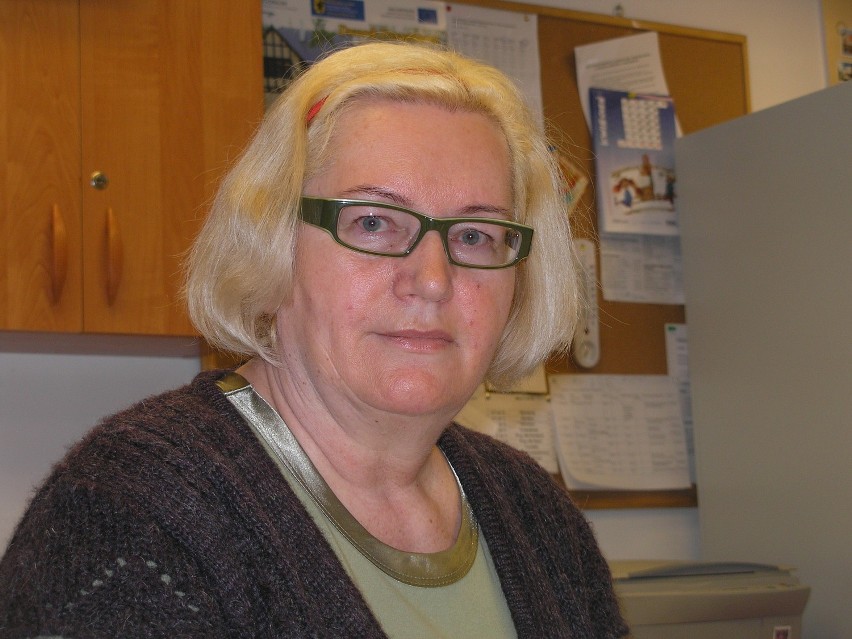 Janina Borchmann, szefowa Gminnej Biblioteki w Bolszewie