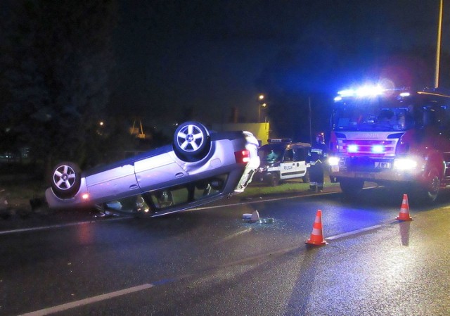 Wypadek na ul. Szosa Toruńska w Grudziądzu