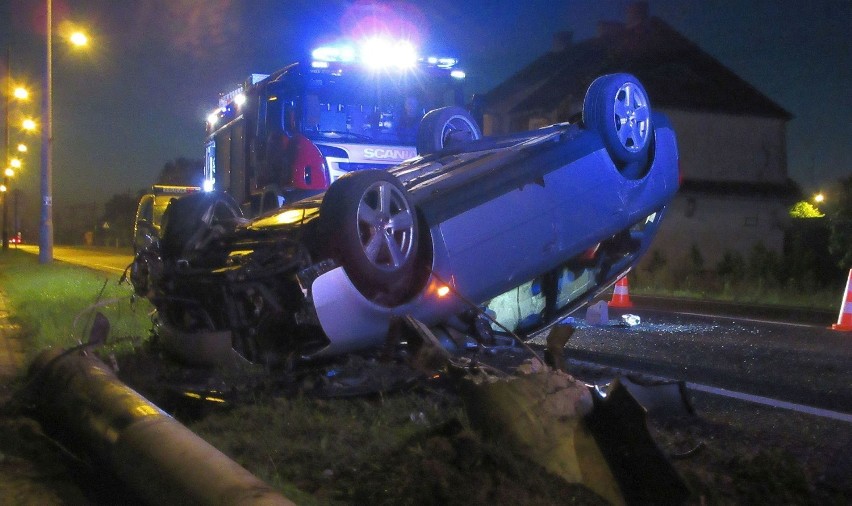 Wypadek na ul. Szosa Toruńska w Grudziądzu