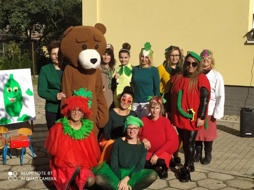 Leszno. Dzień warzyw i owoców w przedszkolu „Misia Uszatka”. Było zdrowo, radośnie i kolorowo [ZDJĘCIA]