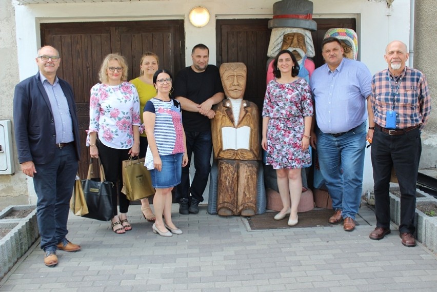 Goście z Wągrowca przyjechali w odwiedziny do gminy Inowrocław [zdjecia]