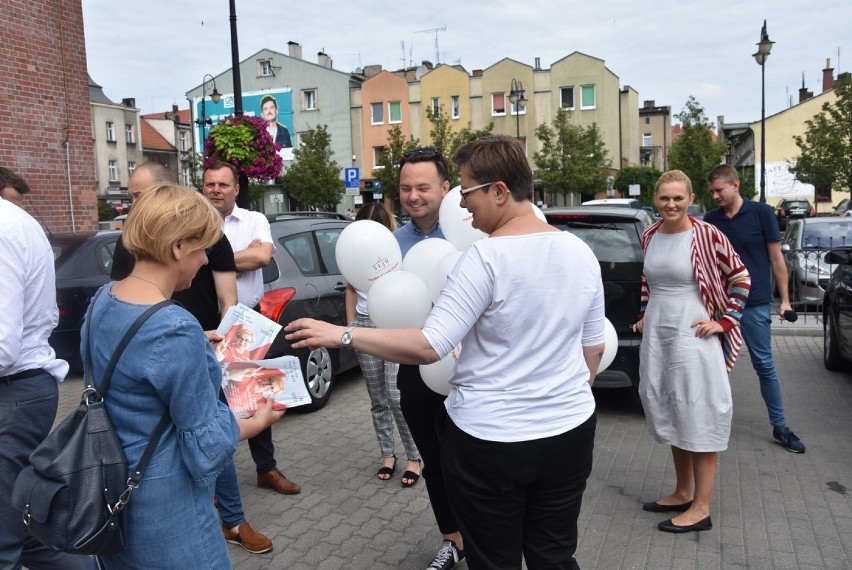 Liderzy Koalicji Obywatelskiej przyjechali do Wrześni