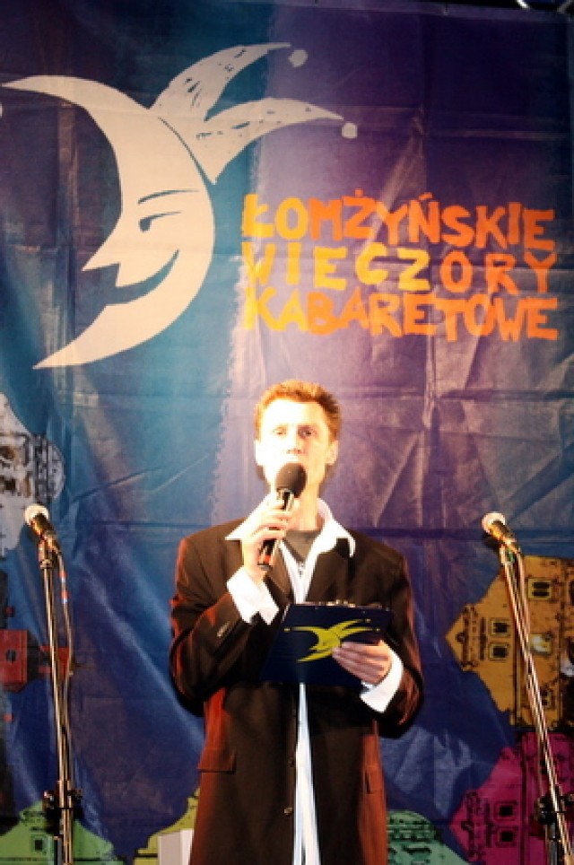 Dariusz Gałczyk podczas ŁoWieCzk -i