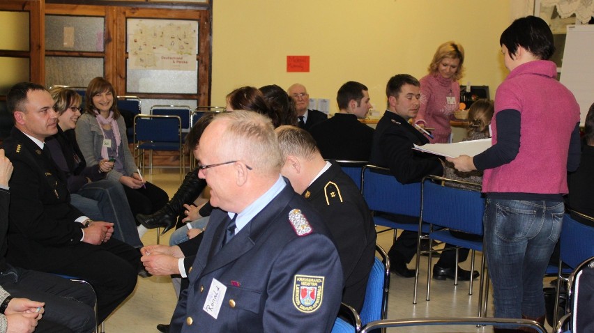 Wolsztyn - z  wizytą u strażaków zza Odry (foto)
