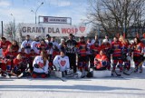 28. Finał WOŚP w Chorzowie: wielki mecz hokeja - Drużyna Wielkiego Serca kontra NAJki Polonia Bytom ZDJĘCIA