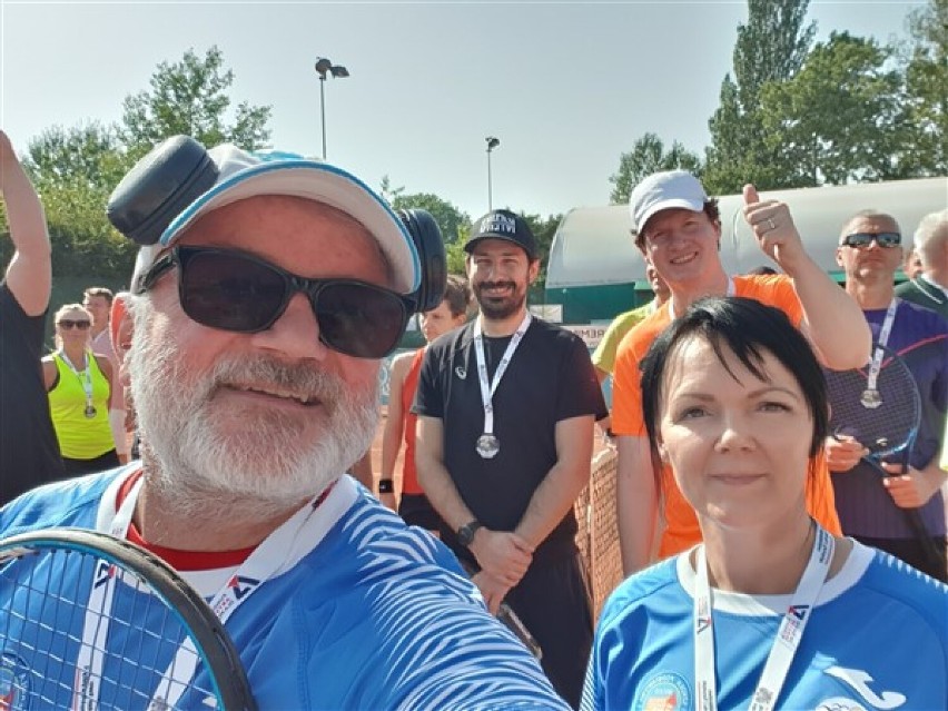 Tenisiści z Wicka zagrali w ogólnopolskich rozgrywkach na kortach „Warszawianki”