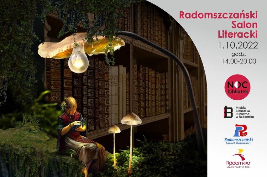 Noc Bibliotek 2022 w Miejskiej Bibliotece Publicznej w Radomsku!