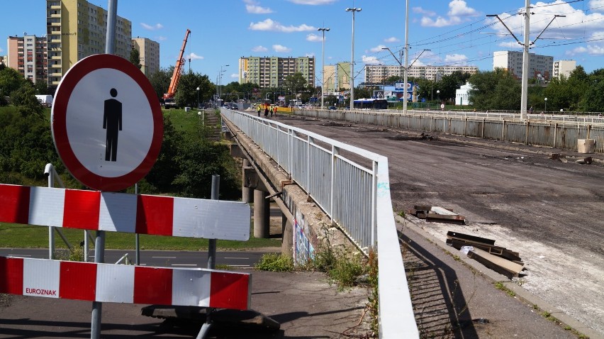 Trwa remont wiaduktu na ul. Wojska Polskiego w Bydgoszczy [zdjęcia, wideo]