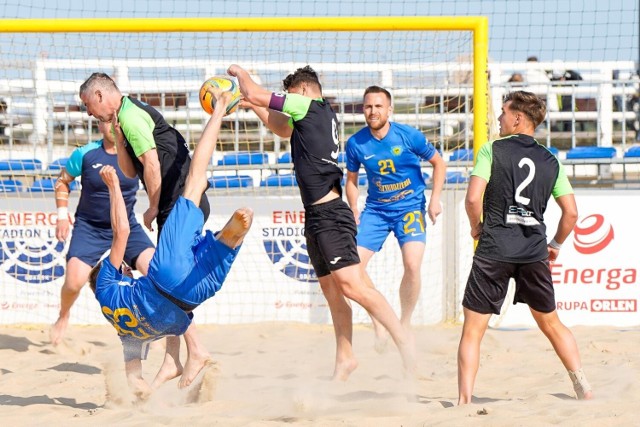 Wszystkie zespoły z dużą energią rozpoczęły nowy sezon Ekstraklasy beach soccera 2023 na plaży w Gdańsku Brzeźnie