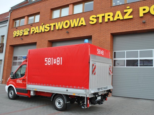 KP PSP w Słupcy: Nowy pojazd dla strażaków