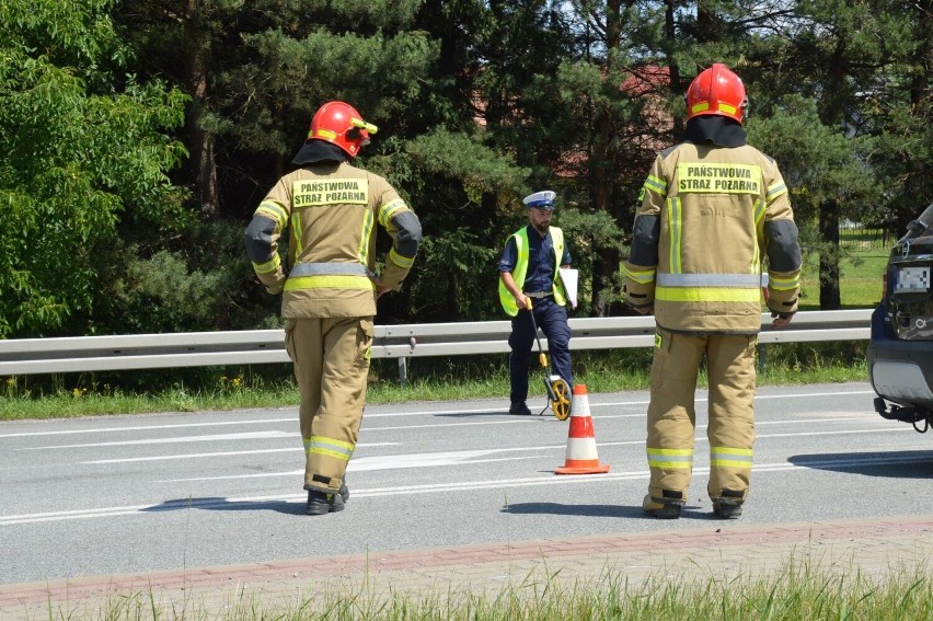 Do czołowego zderzenia doszło w czwartek 23.06.2022 przed...