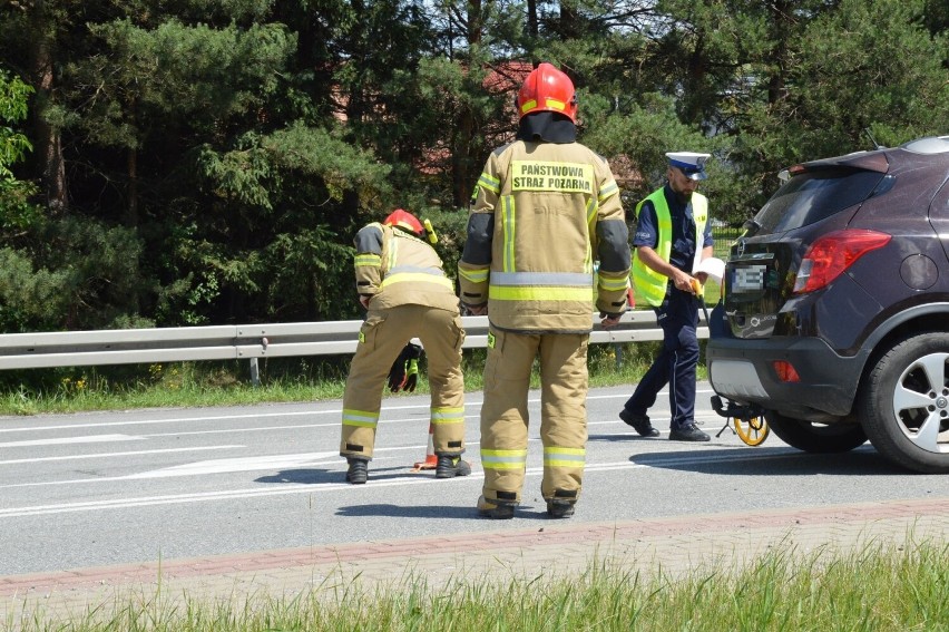 Do czołowego zderzenia doszło w czwartek 23.06.2022 przed...