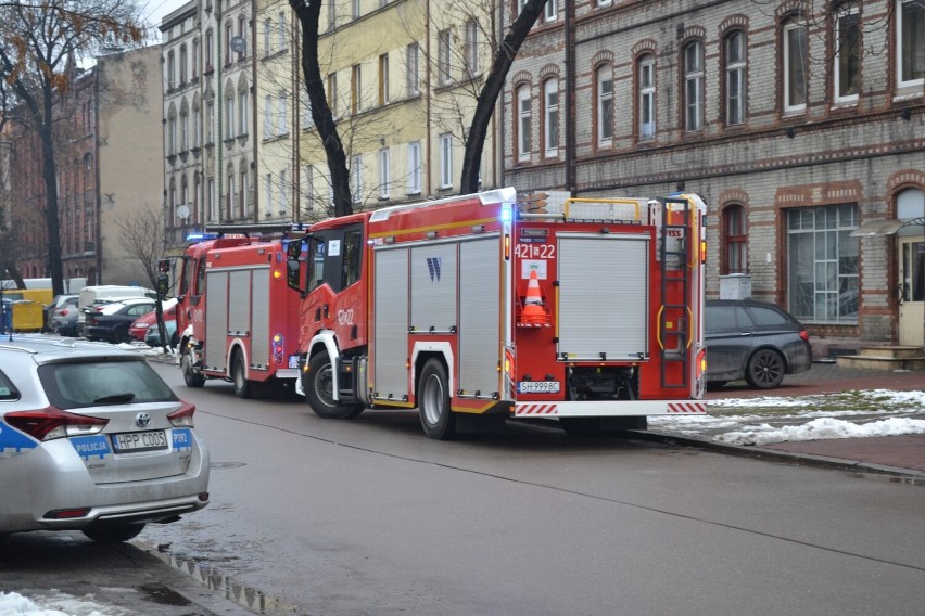 Pożar w jednej z kamienic na 11 Listopada w Chorzowie