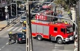 Wypadek w Grójcu. Na skrzyżowaniu ulic zderzyły się dwa samochody osobowe. Były utrudnienia w ruchu