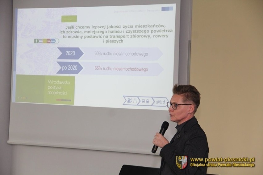 Powiat oleśnicki: Rozmawiali o komunikacji aglomeracyjnej