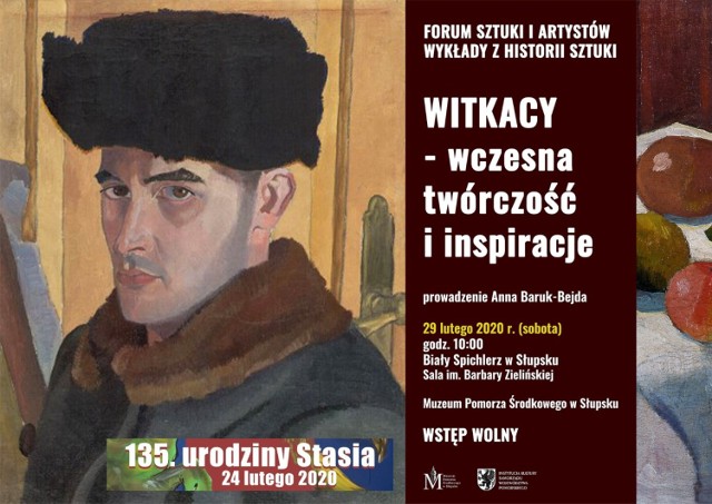 Muzeum Pomorza Środkowego w Słupsku zaprasza w sobotę, 29 lutego, na spotkanie z cyklu „Forum sztuki i artystów”. Tematem spotkania będzie „Witkacy - wczesna twórczość i inspiracje”.