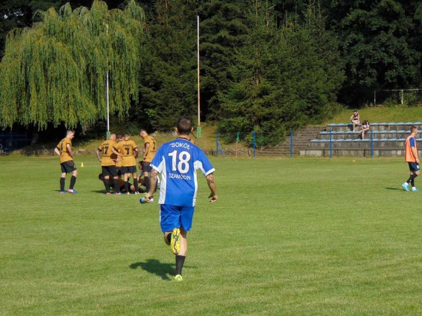 Sparing Sokół  Szamocin vs Sokół  Kościerzyn Wielki [ZDJĘCIA]