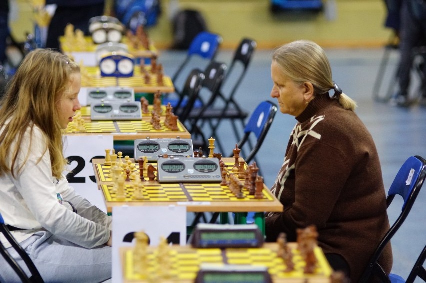 Turniej szachów rodzinnych w Kaliszu