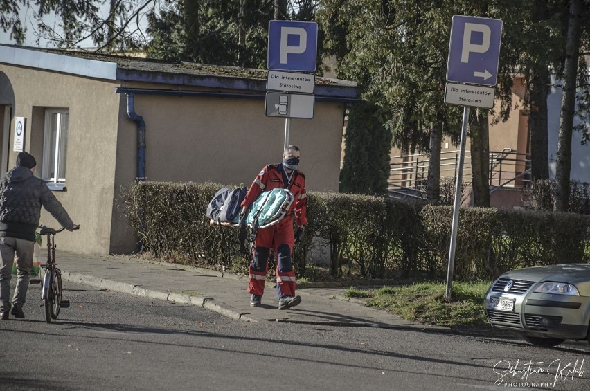 LPR lądował na terenie dawnych koszar [ZDJĘCIA]