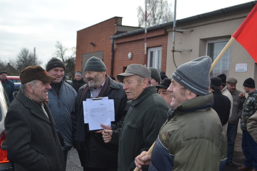 Protest rolników w Bielawach